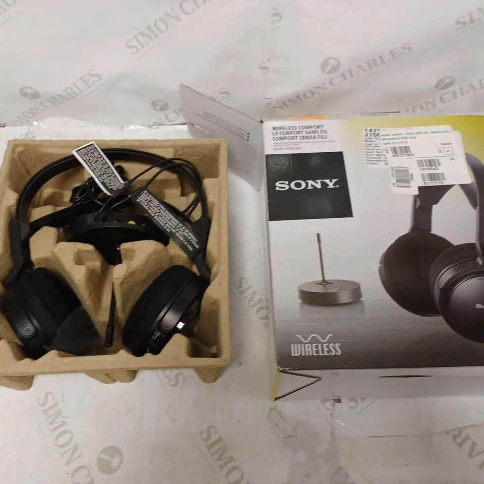SONY WIRELESS COMFORT HEADPHONES 