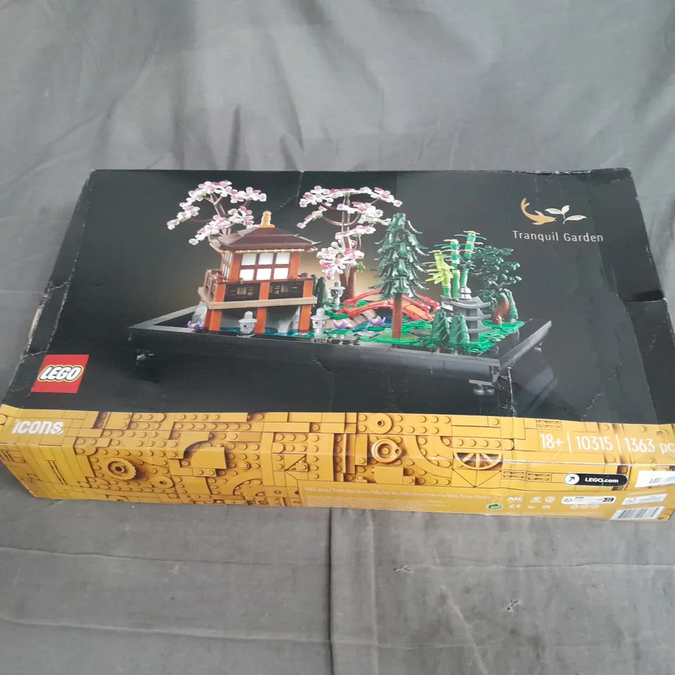 BOXED LEGO 10315 TRANQUIL GARDEN  RRP £94.99