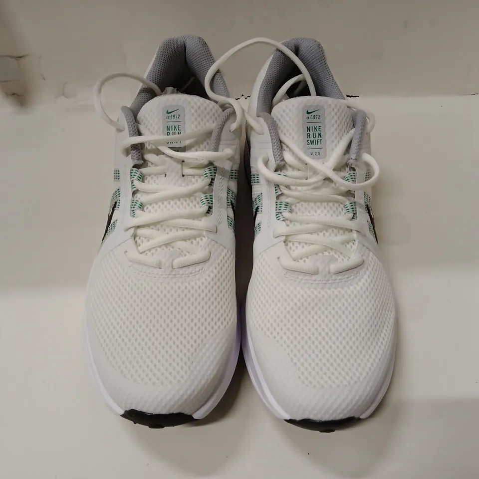 BOXED NIKE RUNNING SHOES – WHITE, UK9 (US10) – MEN'S