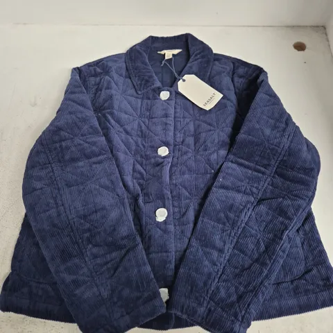 SEASALT CORNWALL INCOMING TIDE JACKET β FRENCH BLUE, UK 14