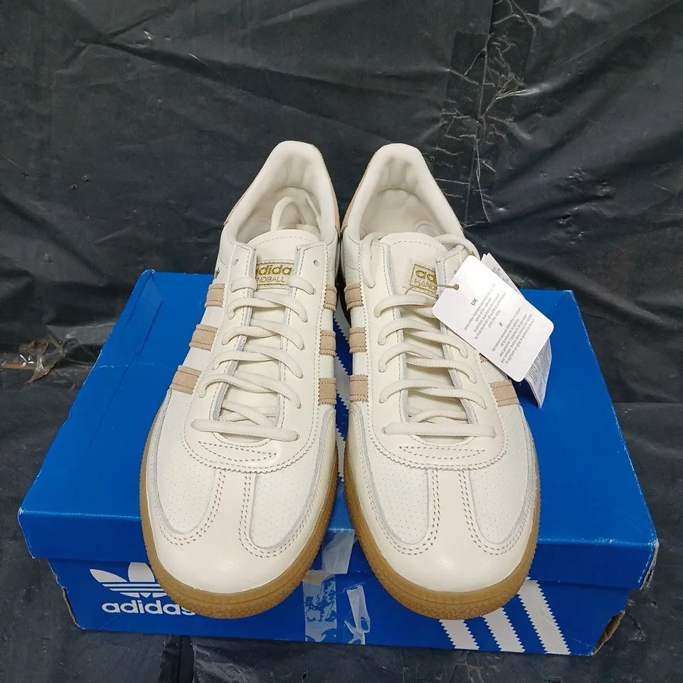 BOXED PAIR OF ADIDAS HANDBALL SPEZIAL TRAINERS - UK SIZE 10