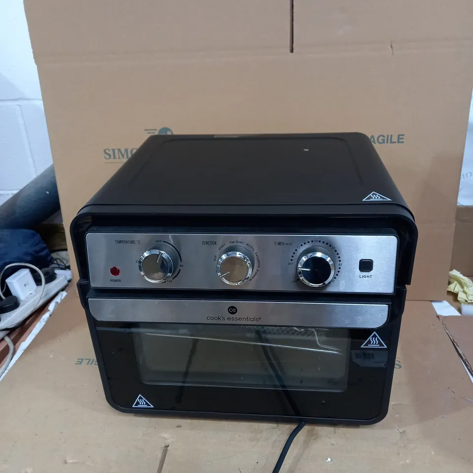 COOK'S ESSENTIALS MULTI-OVEN BLACK