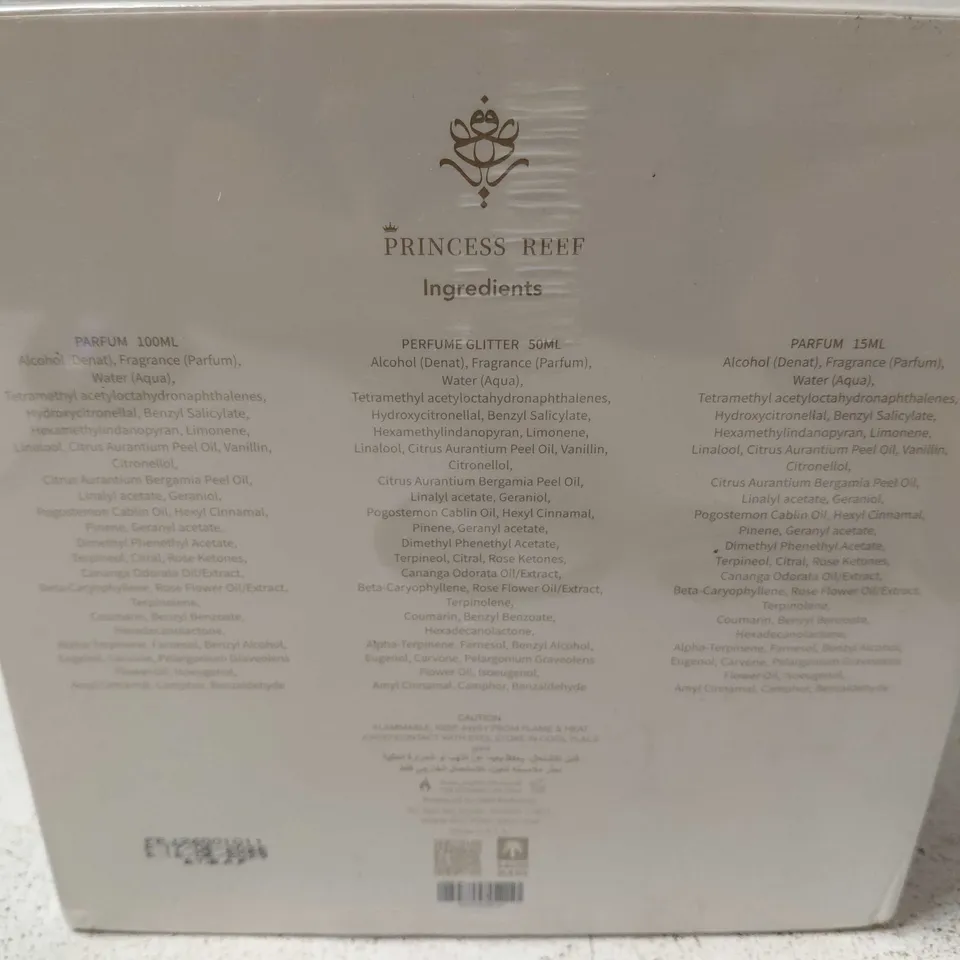 SEALED PRINCESS REEF 3-PIECE PERFUME SET - INCLUDES 100ML / 50ML / 15