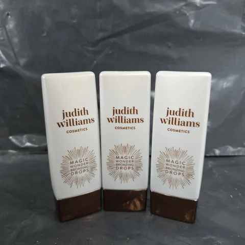 JUDITH WILLIAMS MAGIC WONDER BRONZING DROPS 47ML TRIO 