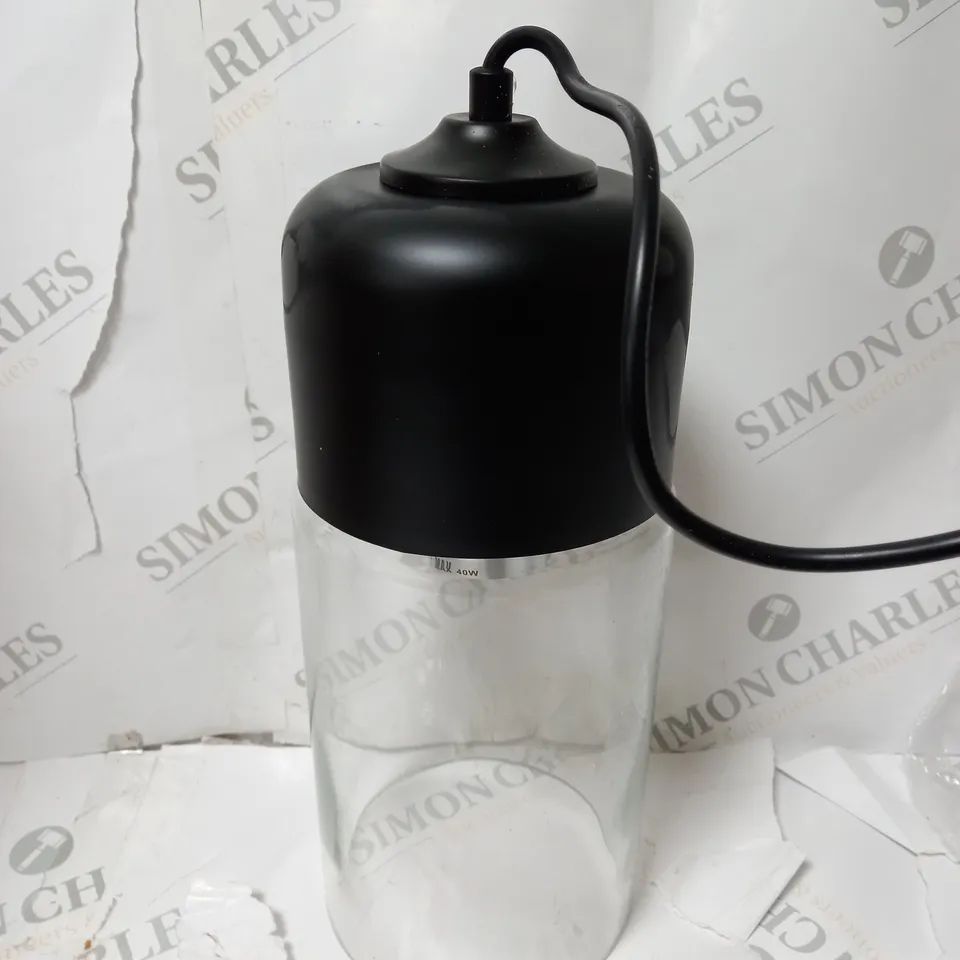 BOXED PAILMANN NEORDIC VANJI 1 LIGHT PENDANT BLACK