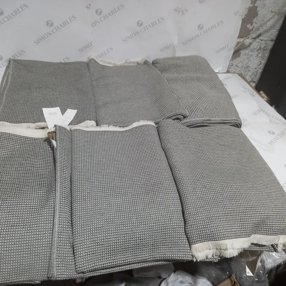 6 ZARA HOME 90/150CM TOWELS 