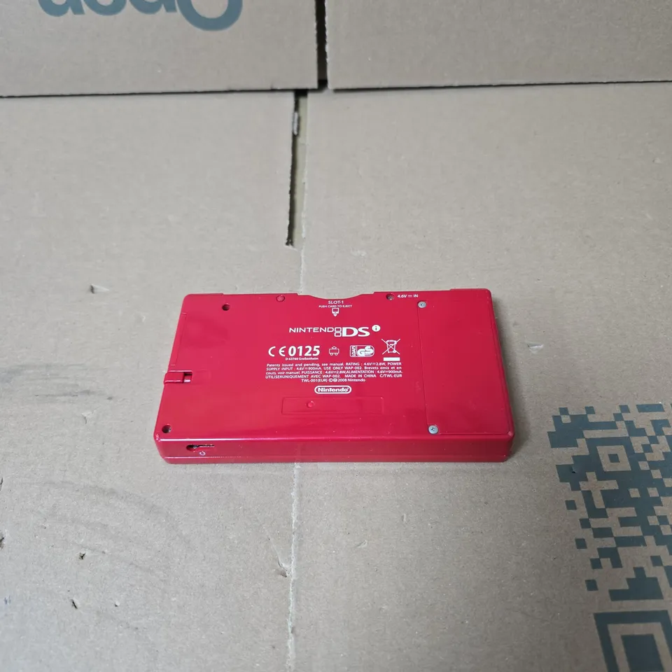 NINTENDO DS RED UNBOXED
