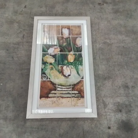 FRAMED FLORAL ARTWORK