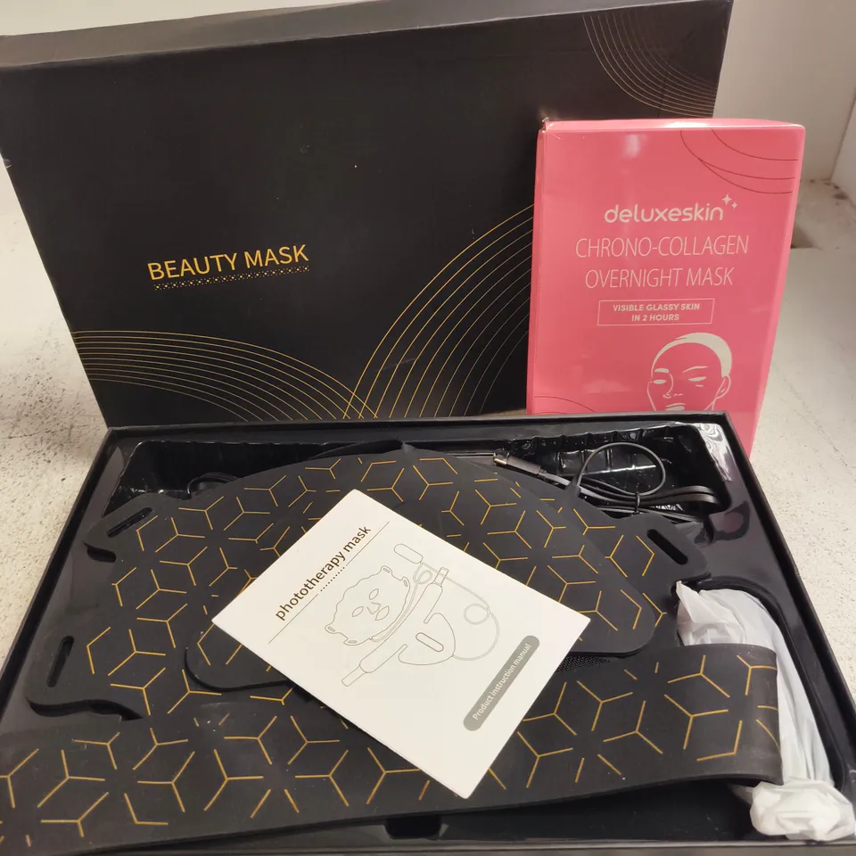 BOXED BEAUTY FACE MASK SET 