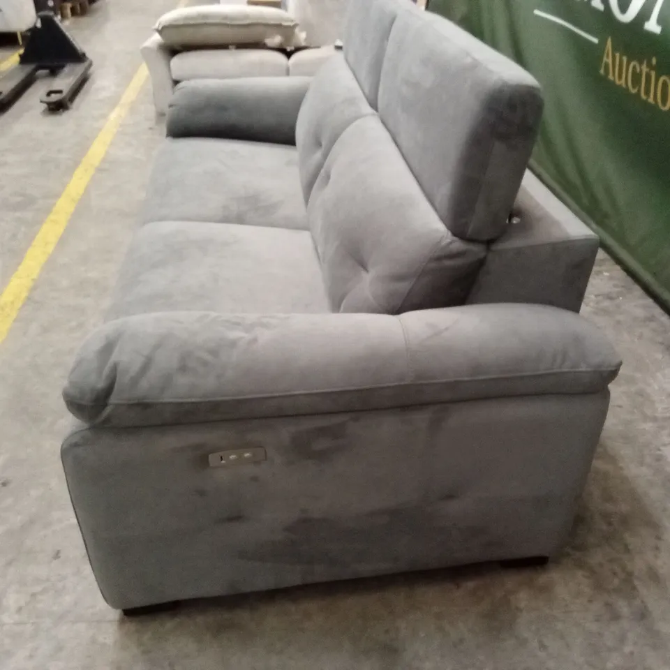 BOWEN FABRIC 3 SEATER POWER RECLINER SOFA RRP £1229