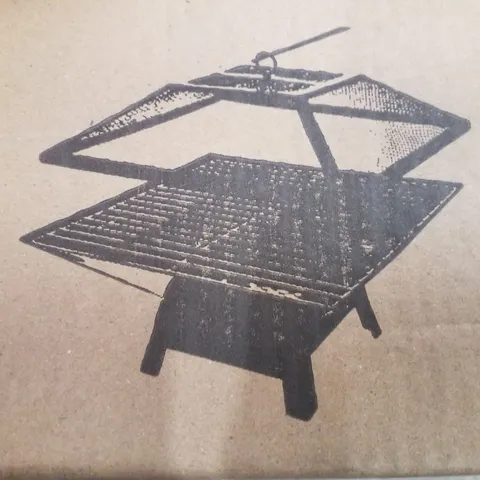 BOXED ALIVIO SMALL SQUARE FIRE PIT