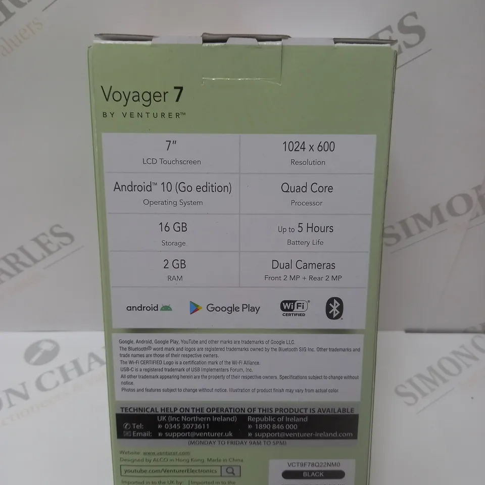 BRAND NEW BOXED VENTURER VOYAGER 7 TABLET
