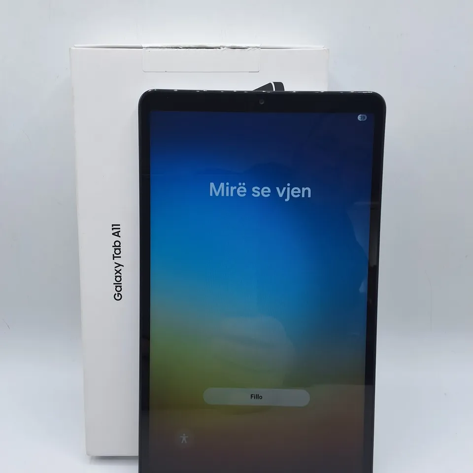 BOXED SAMSUNG GALAXY TAB A11 8/128GB IN SILVER - SM-X130