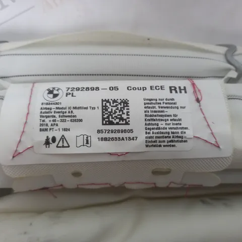 BMW AIR BAG FOR SIDE DOORS