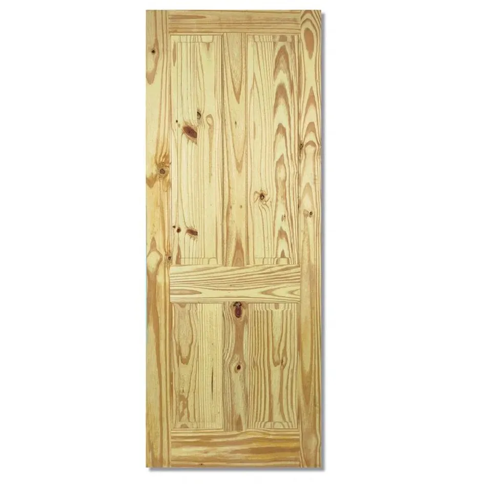BOXED ESSENTIALS 4P KNOTTY PINE INTERNAL DOOR - 78" x 27" x 35mm