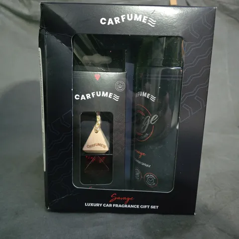CARFUME Luxury Car Fragrance Gift Set – Savage