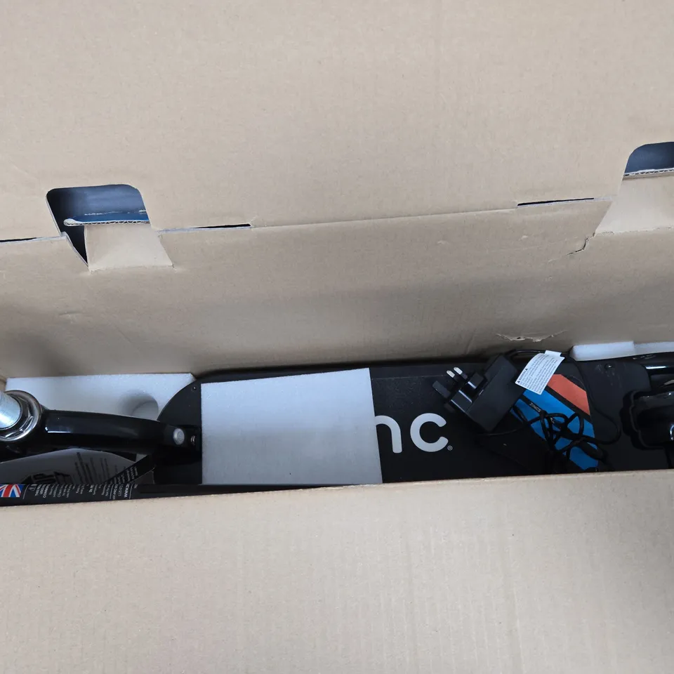 BOXED ZINC MODEL Z KIDS ELECTRIC SCOOTER - BLACK 