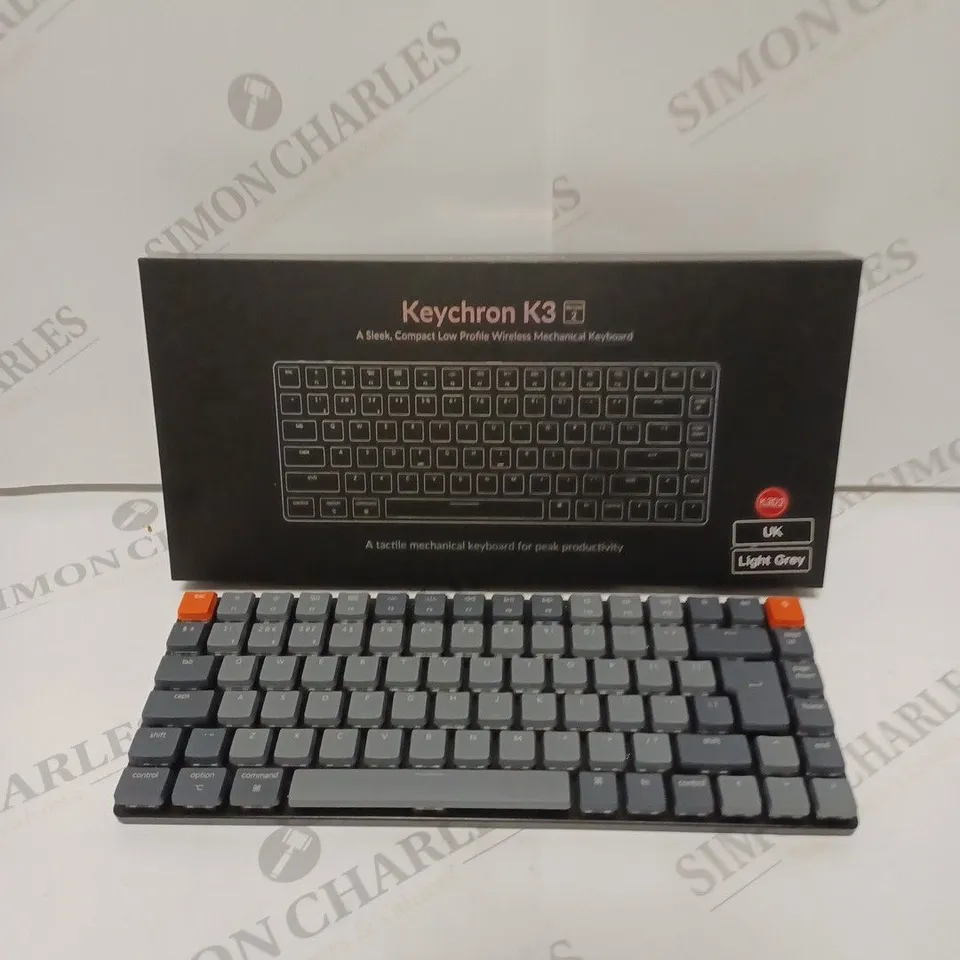 KEYCHRON K3 WIRELESS MECHANICAL KEYBOARD 