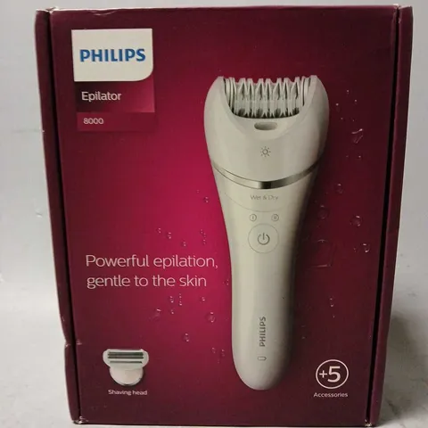 SEALED PHILIPS EPILATOR 8000 