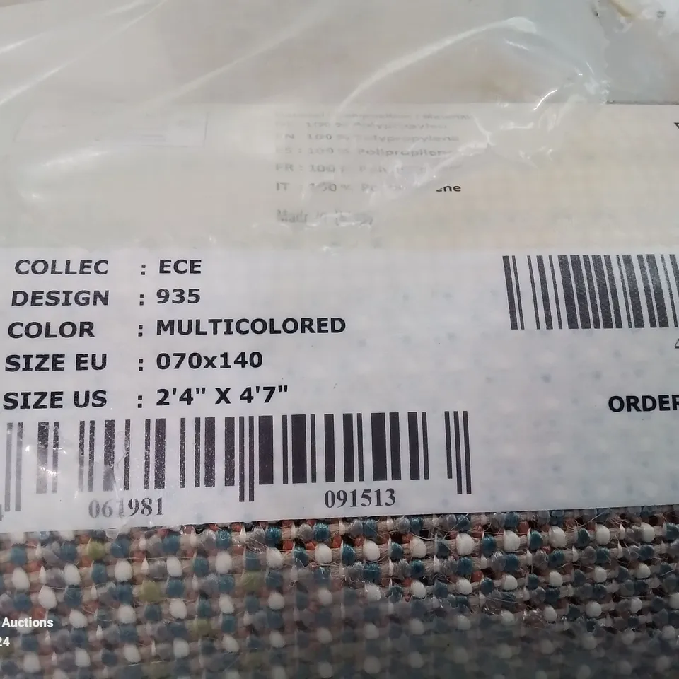 BRAND NEW PACO HOME 935 ECE MULTICOLOURED 70X140CM RUG