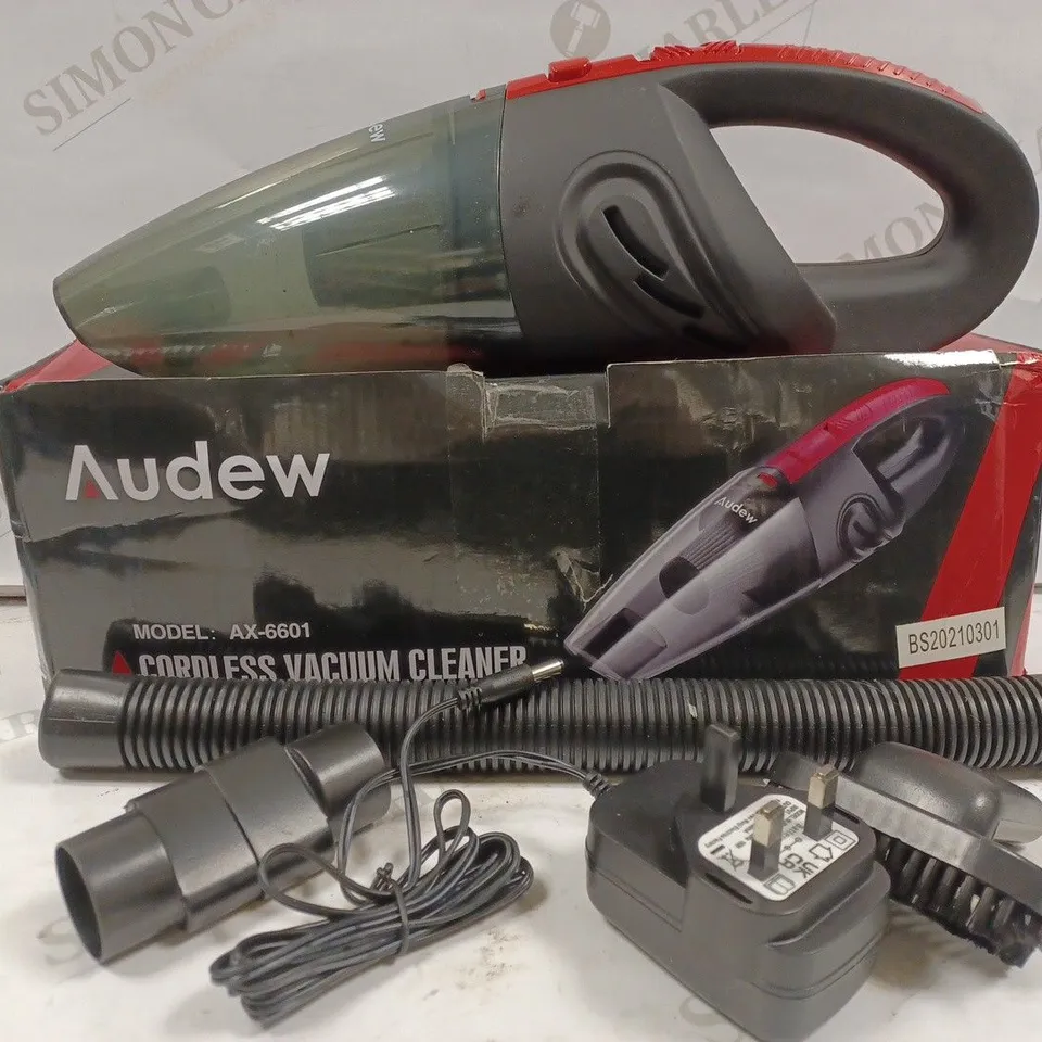 BOXED AUDEW AX-6601 CORDLESS VACUUM CLEANER 