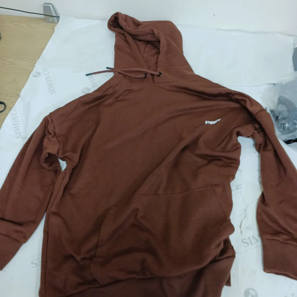 NIGHT ADDICT HOODED SWEATSHIRT BROWN SIZE 6