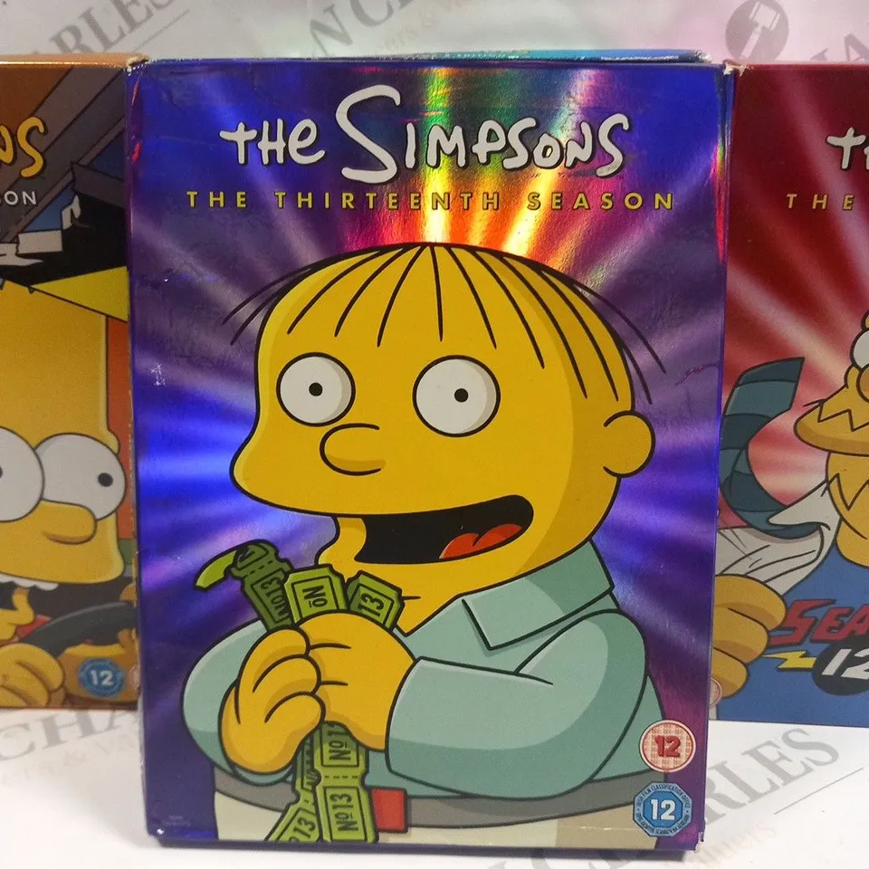 THE SIMPSONS BOXSETS SEASONS ONE TO THIRTEEN