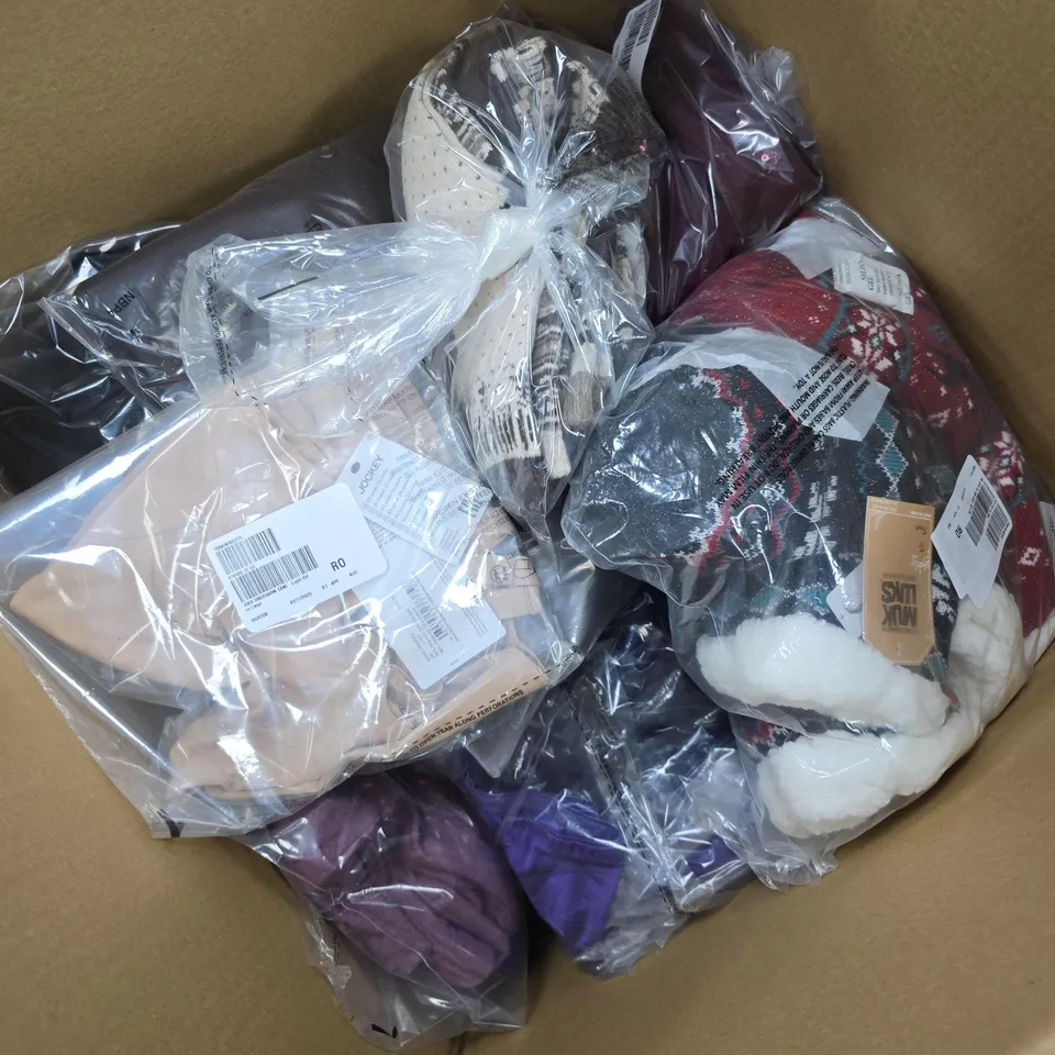 APPROXIMATELY 25 ASSORTED CLOTHING ITEMS IN VARIOUS SIZES, COLOURS & STYLES TO INCLUDE BRANDS SUCH AS FRANK USHER, BEN DE LISI, KIPLING, ETC - COLLECTION ONLY