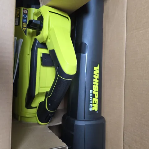 RYOBI WHISPER SERIES 36V BRUSHLESS BLOWER – BOXED