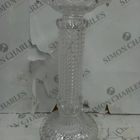 BOXED JULIAN MACDONALD PRE LIT GLASS LIGHT