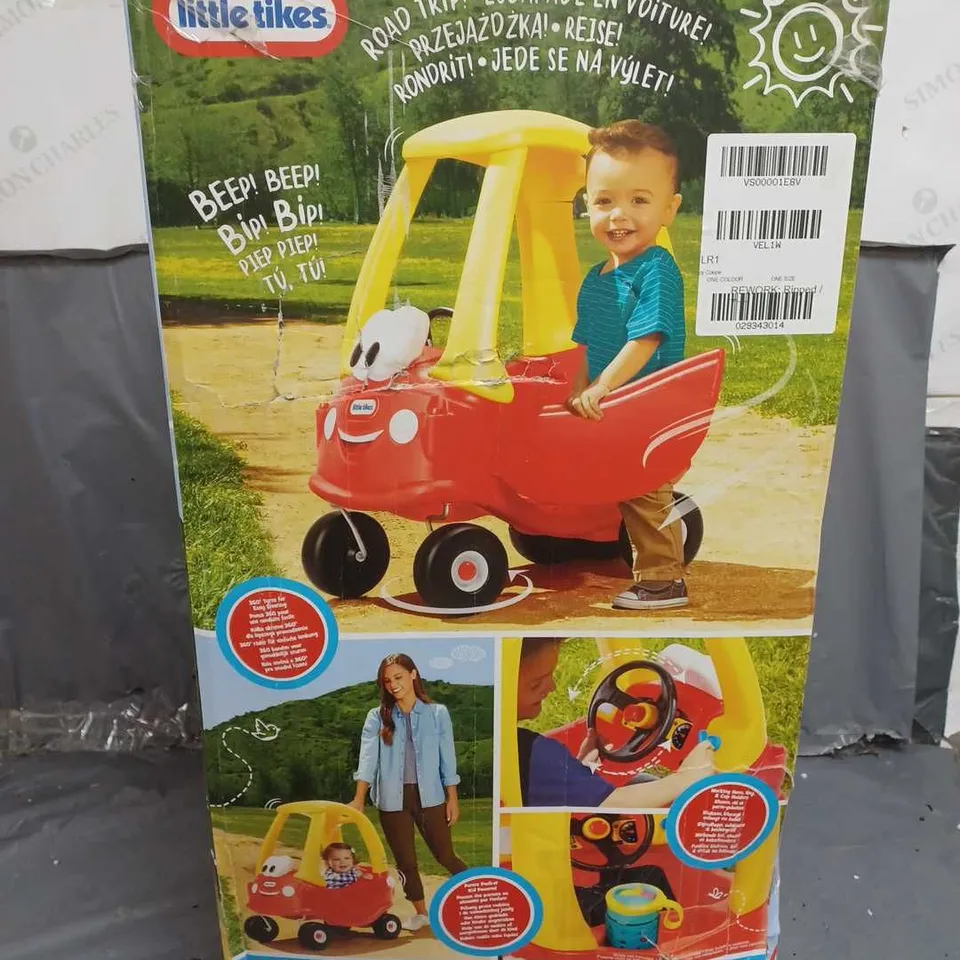 BOXED LITTLE TIKES COZY COUPE
