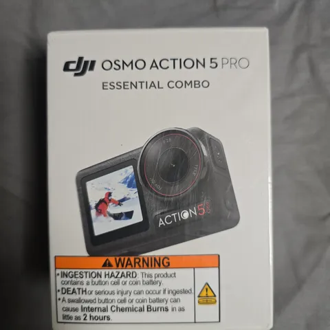 SEALED DJI OSMO ACTION 5 PRO – ESSENTIAL COMBO (BOXED)
