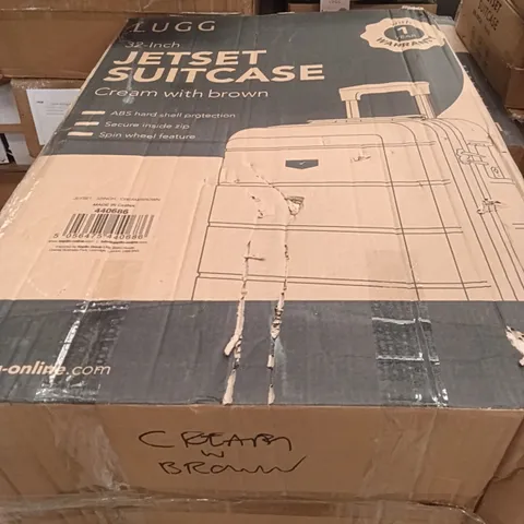  BOXED LUGG TRAVEL SUITCASE
