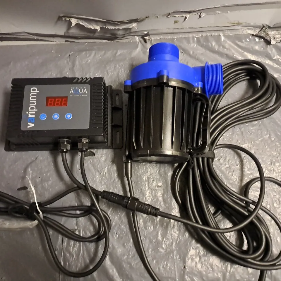 EVOLUTION AQUA VARIPUMP CONTROL BOX AND PUMP