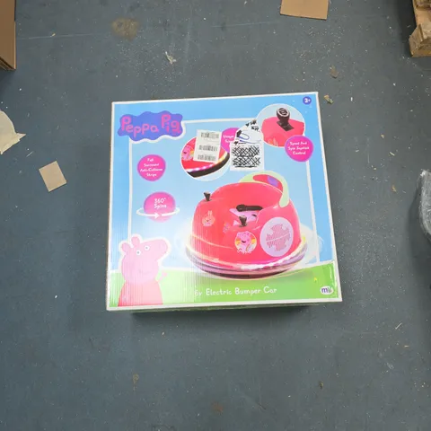 PEPPA PIG 6V ELECTRIC BUMPER CAR 