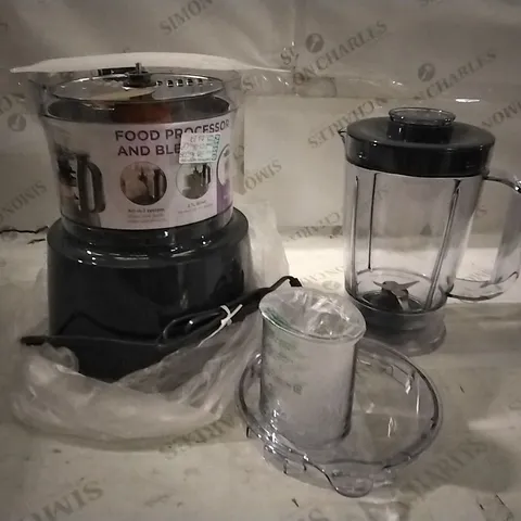 BOXED KENWOOD FOOD PROCESSOR AND BLENDER