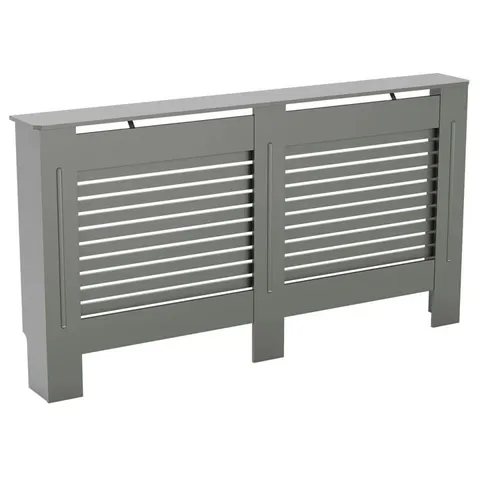 BOXED LASSIC VIDA DESIGNS MILTON RADIATOR COVER LARGE - GREY (1 BOX)