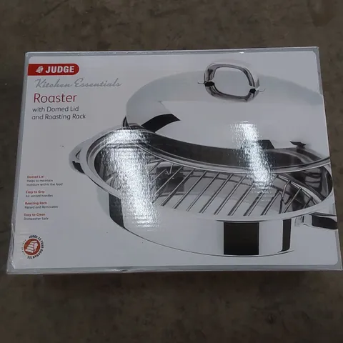 BOXED HANDLES JUDGE SPECIALITY COOKWARE, OVAL ROASTER WITH RACK