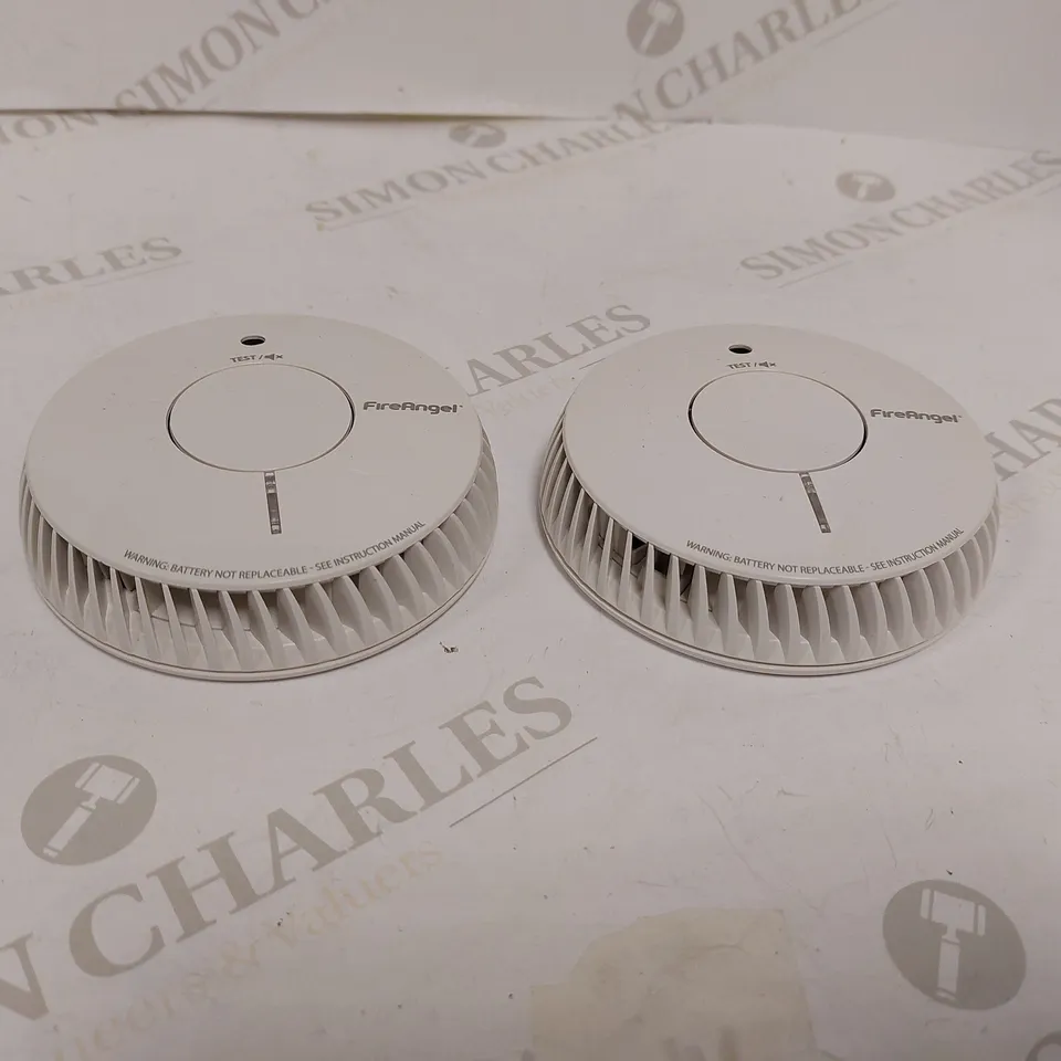 FIREANGEL TWO SMOKE ALARM SET