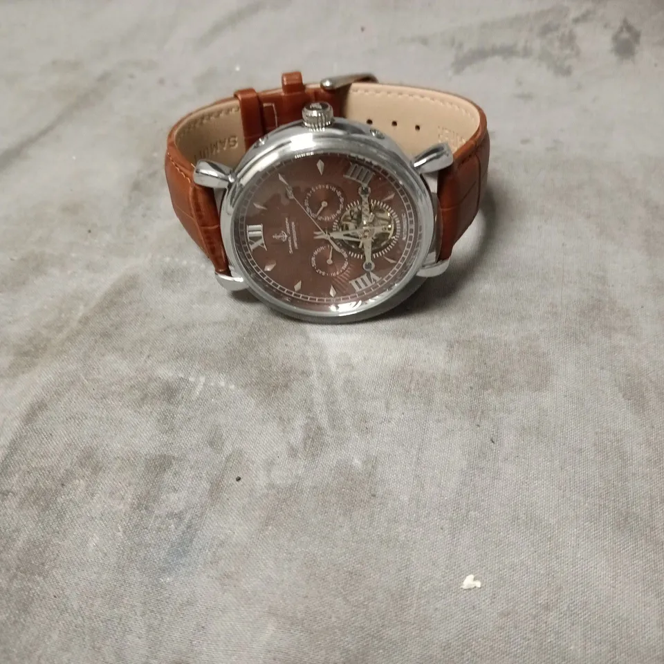 SAMUEL JOSEPH AUTOMATIC LIMITED EDITION SILVER WATCH