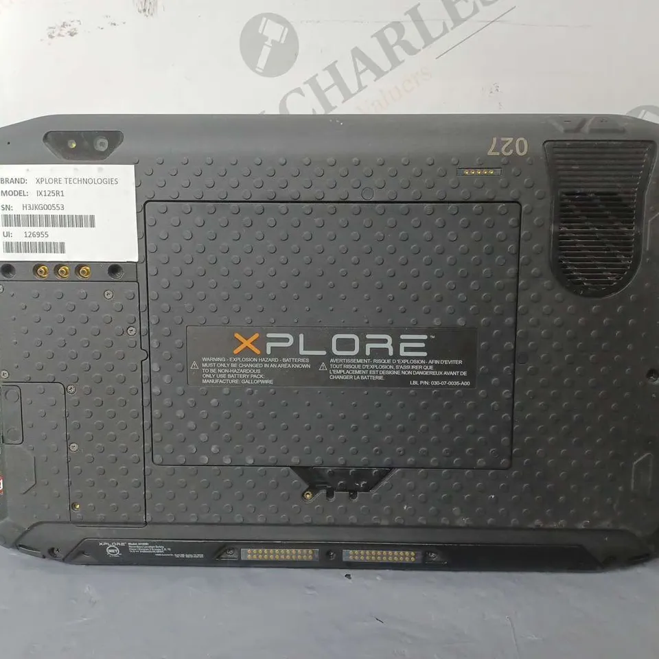 ZEBRA IX125R1 12 INCH I5-6200U 2.30GHZ