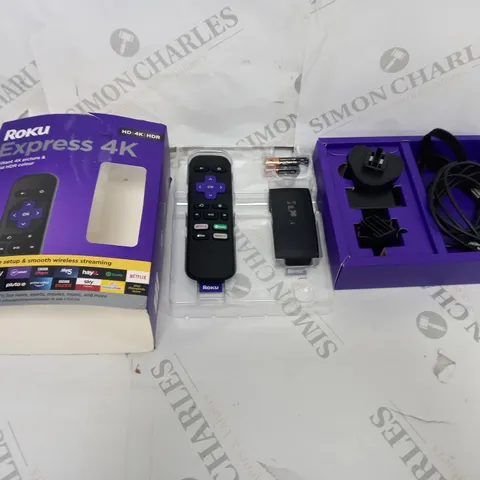 BOXED ROKU EXPRESS 4K STREAMING STICK