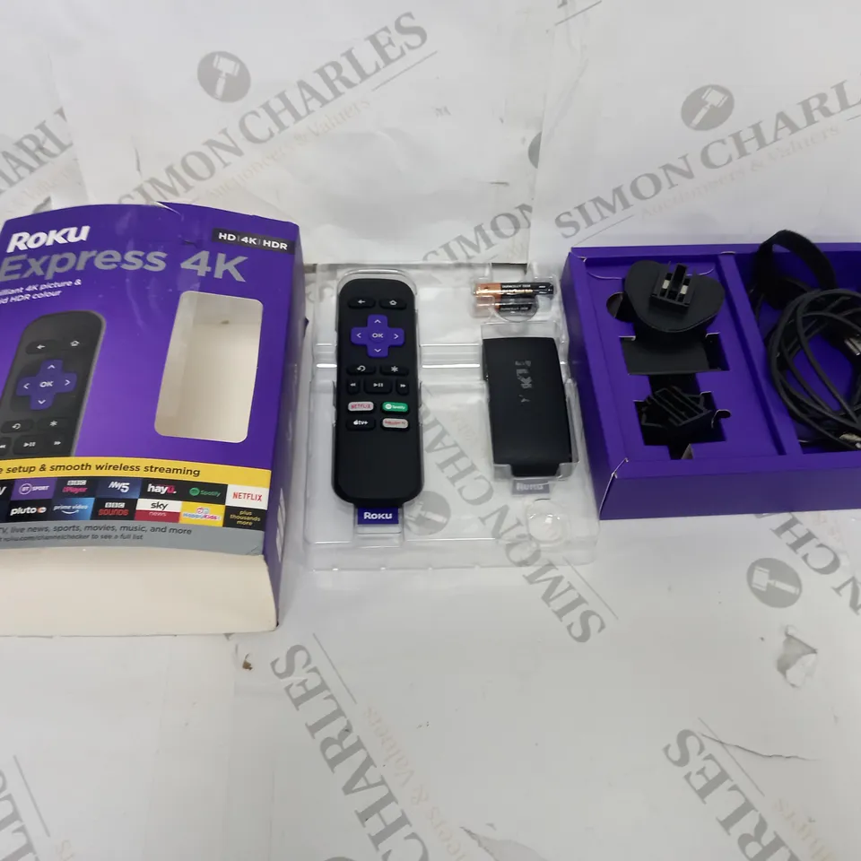 BOXED ROKU EXPRESS 4K STREAMING STICK
