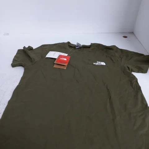 THE NORTH FACE MEN'S T-SHIRT – OLIVE, SIZE L
