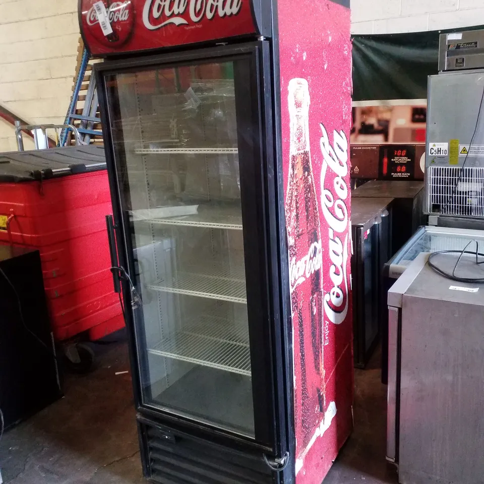 TRUE GLASS DOOR COCA COLA DISPLAY FRIDGE