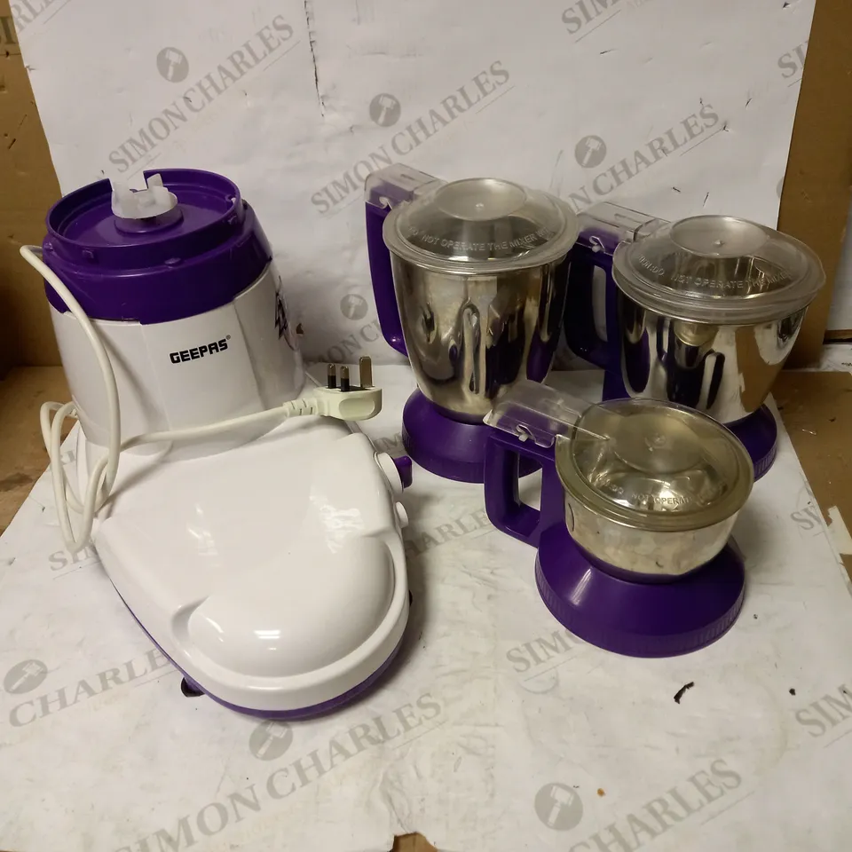 GEEPAS 750W MIXER GRINDER