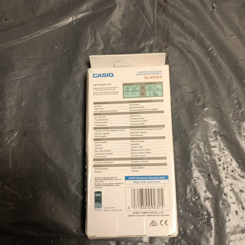 CASIO FX-991EX CLASSWIZ SCIENTIFIC CALCULATOR – BOXED