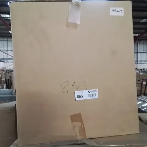 BOXED MODENA DINING CHAIR, BLACK CLASSIC LINEN-WEAVE FABRIC (1 BOX)