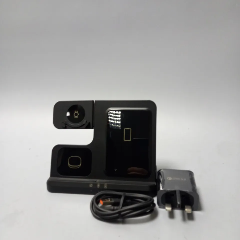 BOXED WIRELESS CHARGING STATION FOR SAMSUNG 3 IN 1 CHARGING 