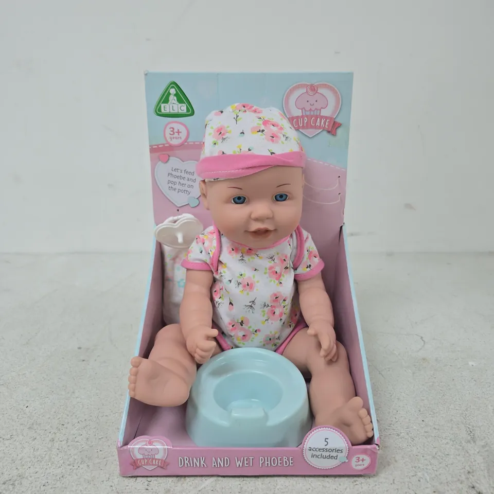 ELC CUP CAKE DRINK AND WET PHOEBE DOLL